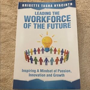 Source Unknown - Inspiring Workforce Strategies Book with Blue Accents